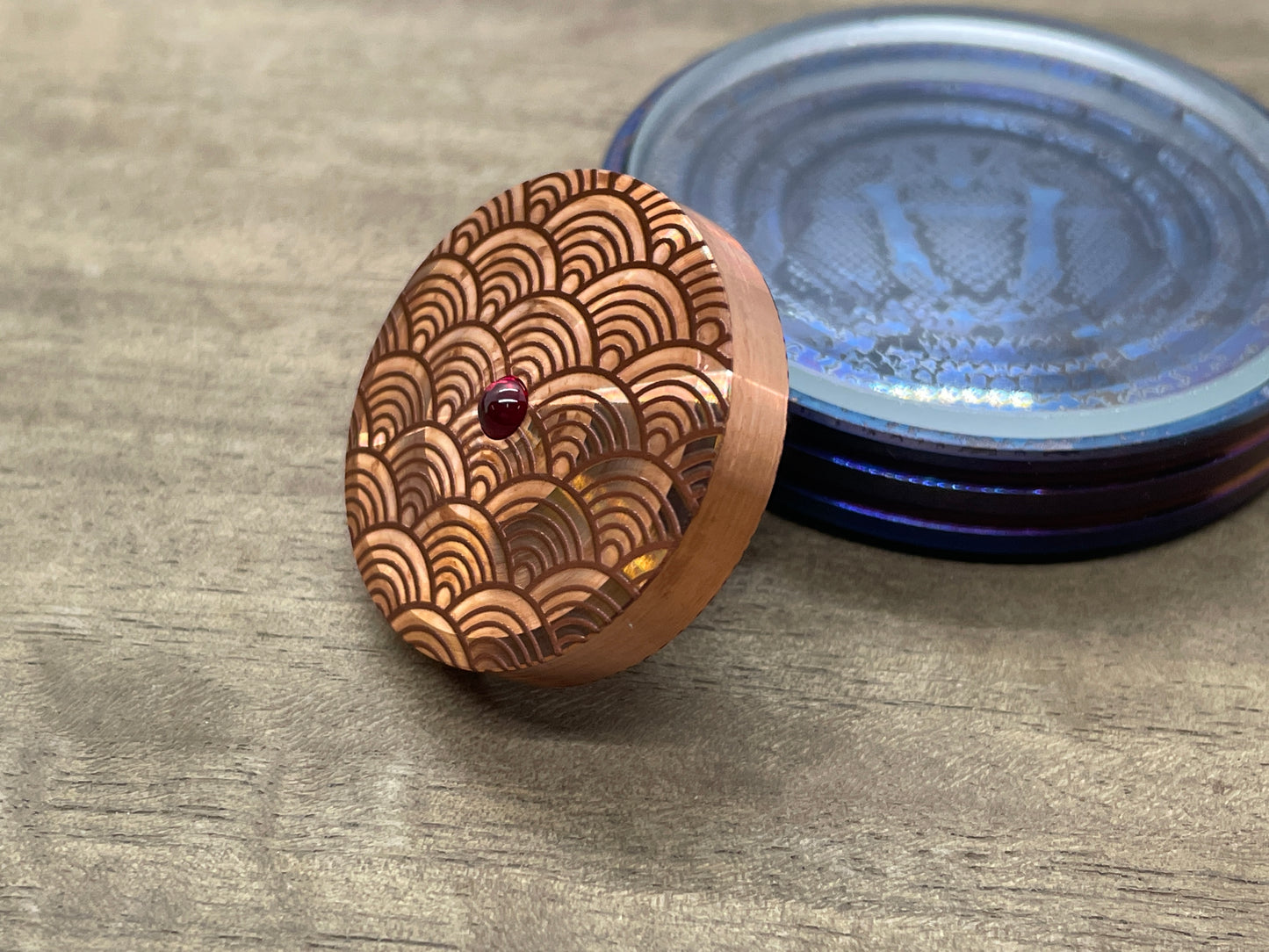 SEIGAIHA Copper Spinning Top PERFORMER