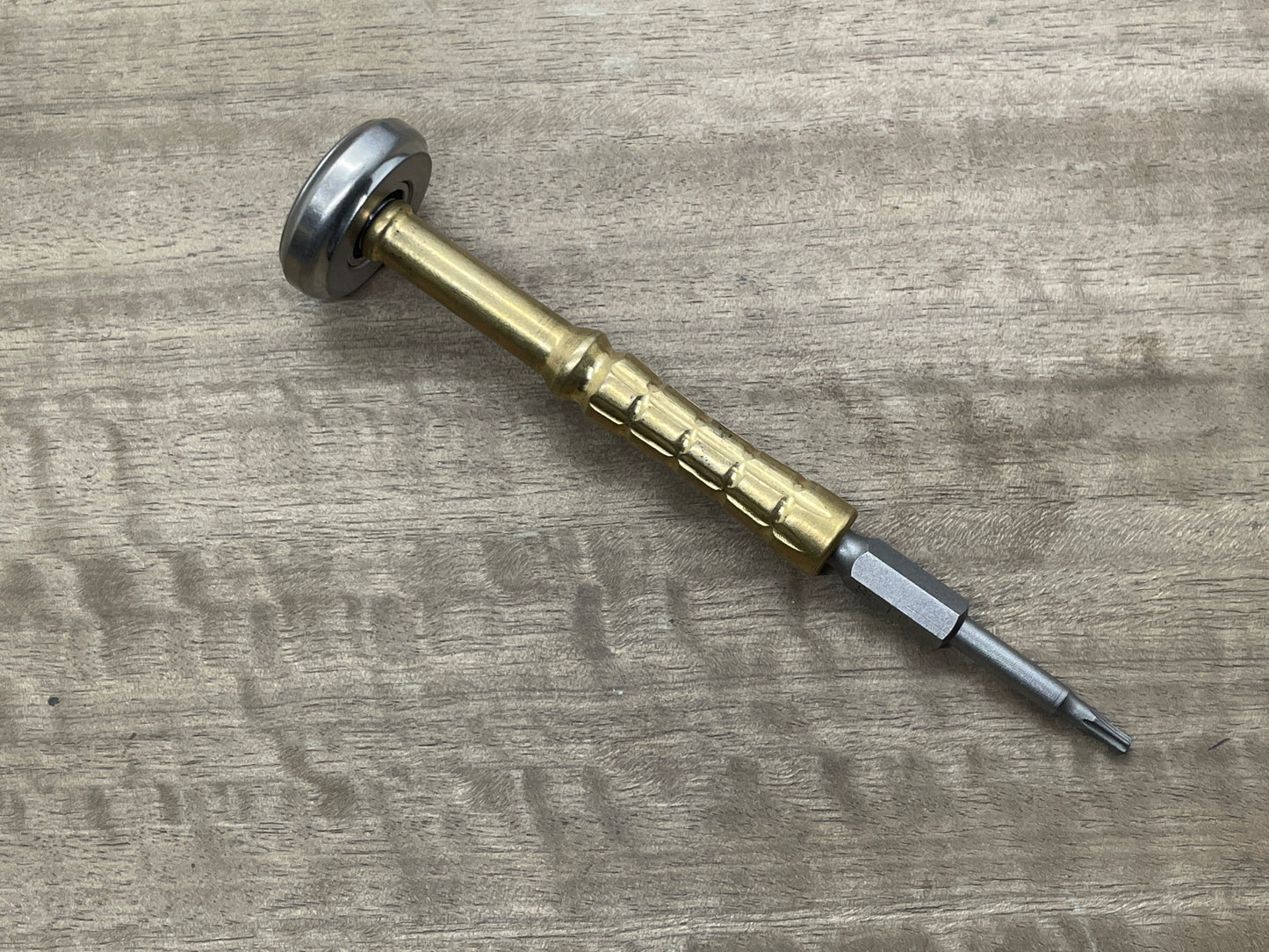 SCREW-BOSS Brass / Titanium Screw Driver