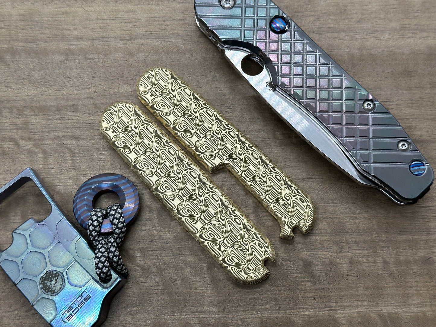 Dama AEGR 91mm Brass Scales for Swiss Army SAK