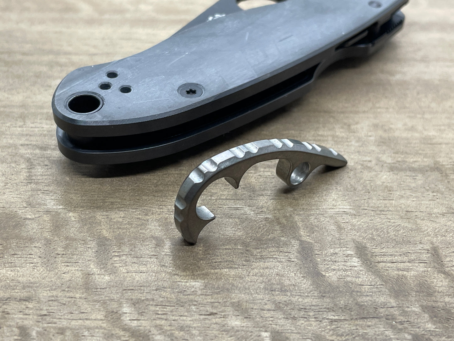 Titanium Gear BACKSPACER for Spyderco PARA 3 MetonBoss