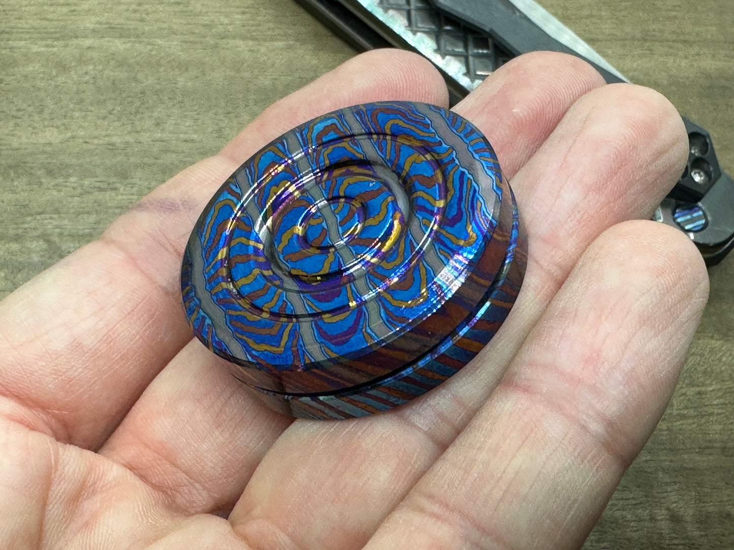 ORBITER ZircuTi Mosaic Haptic Coins Haptic Slider Fidget