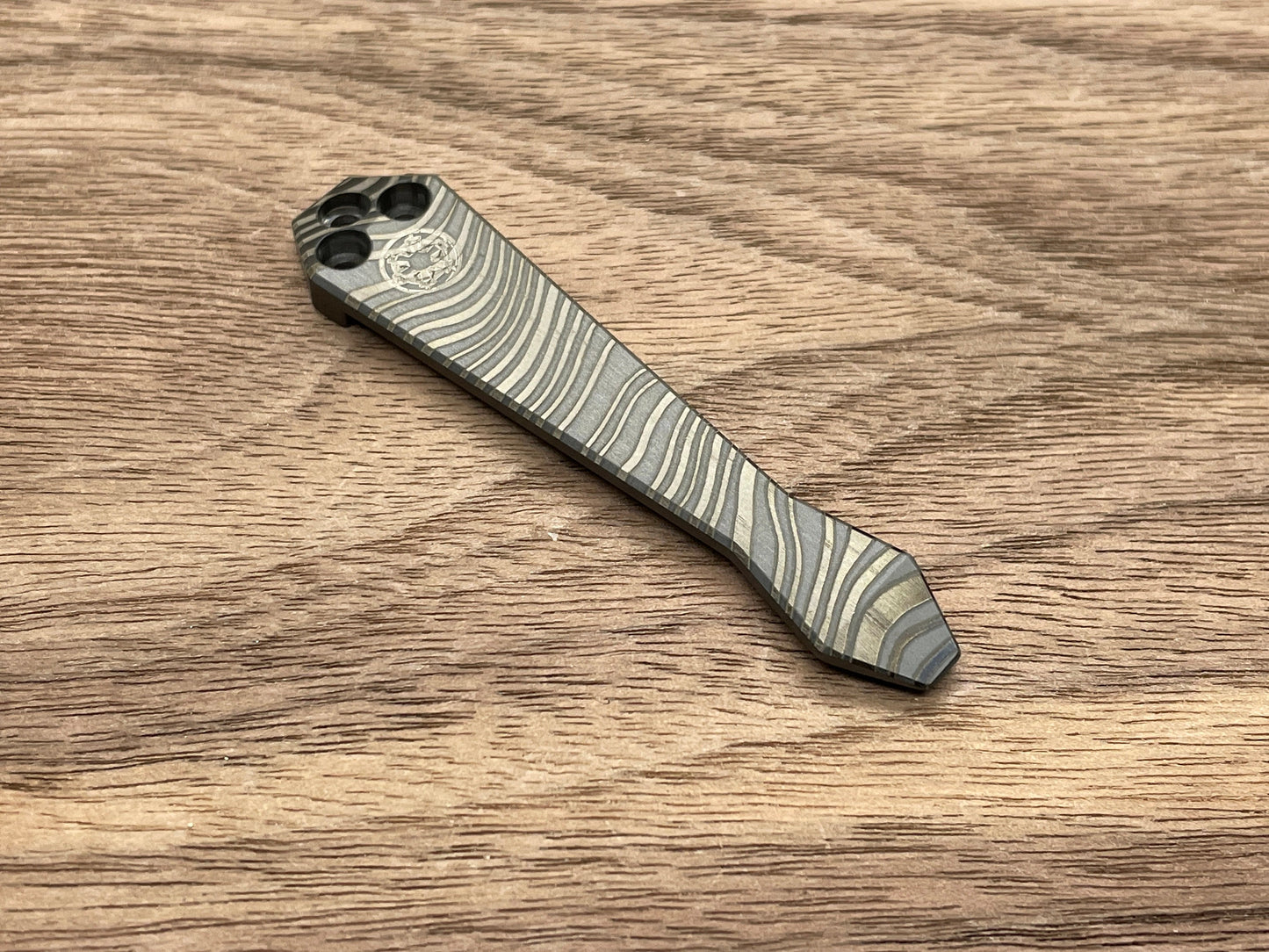 Black Zirconium BESKAR Mandalorian Dmd CLIP for most Spyderco models