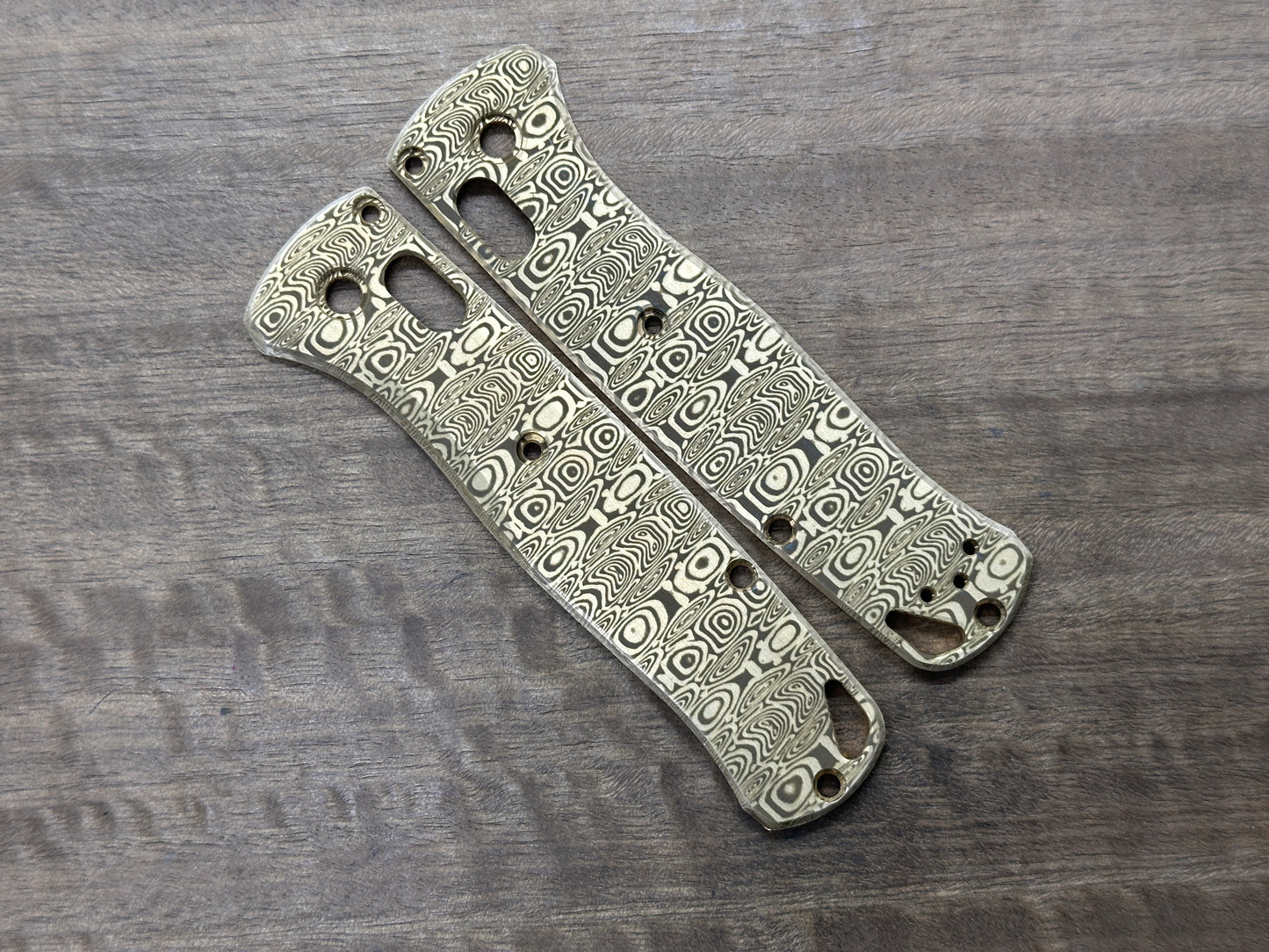 Dama LADDER Brass Scales for Benchmade Bugout 535