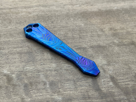 Dama FISH Flamed Dmd Titanium CLIP for most Spyderco models