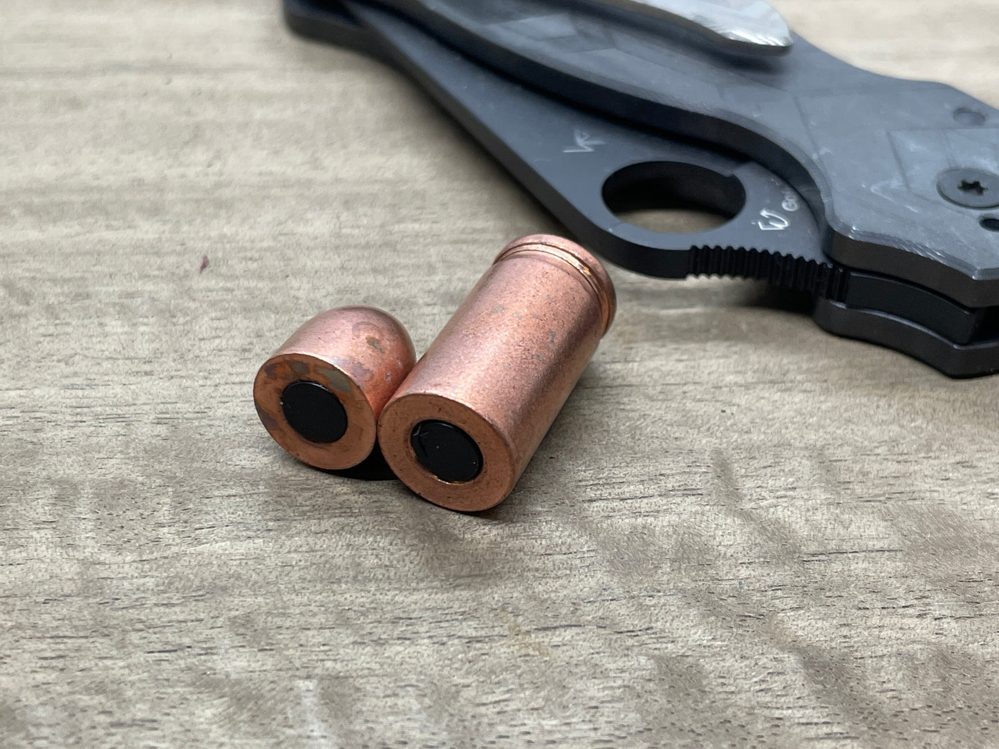 Copper HAPTIC-BULLET Haptic Slider Adhd fidget Fridge magnet