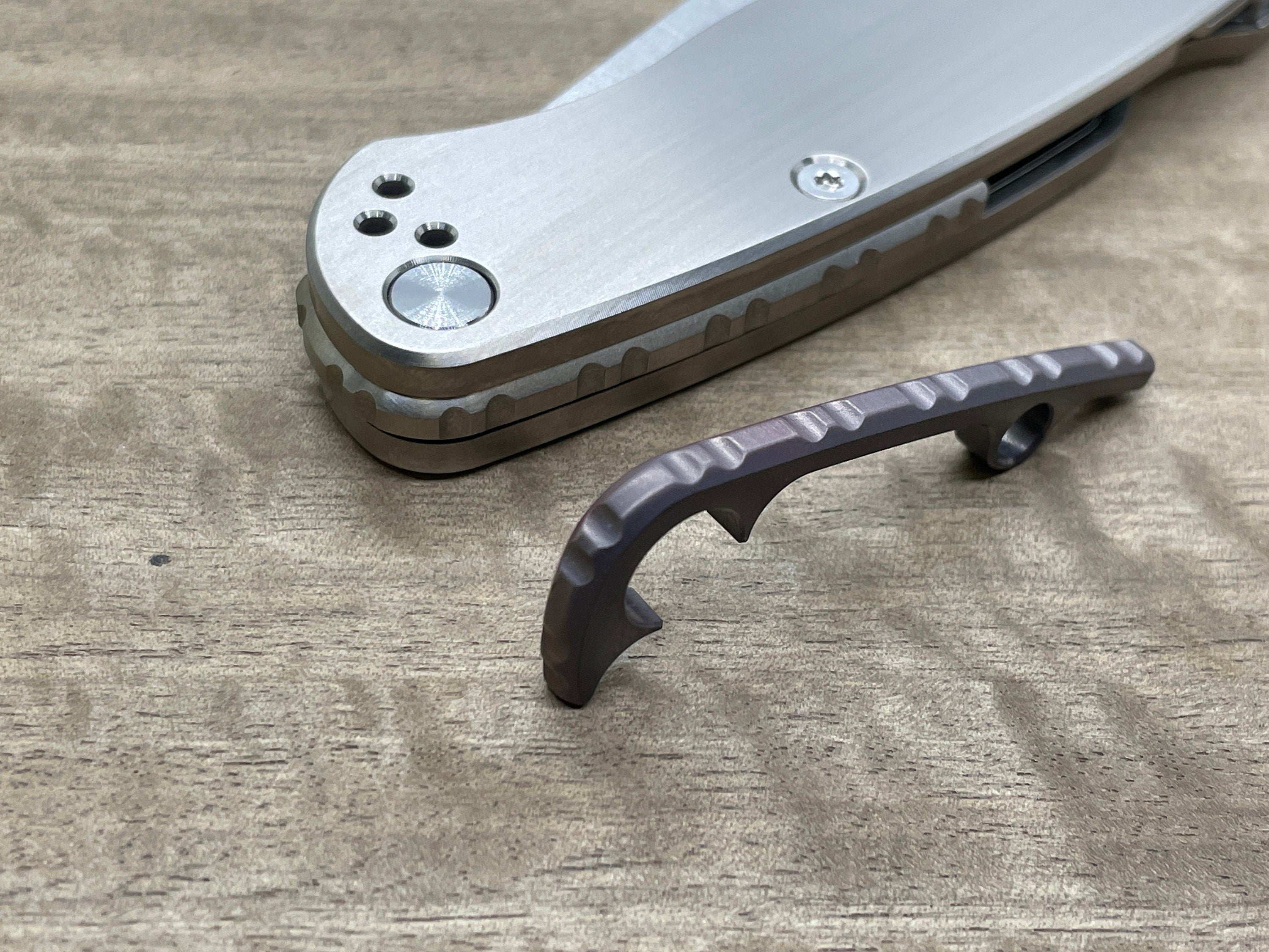 Copper Gear BACKSPACER for Spyderco PM2 Paramilitary 2 MetonBoss