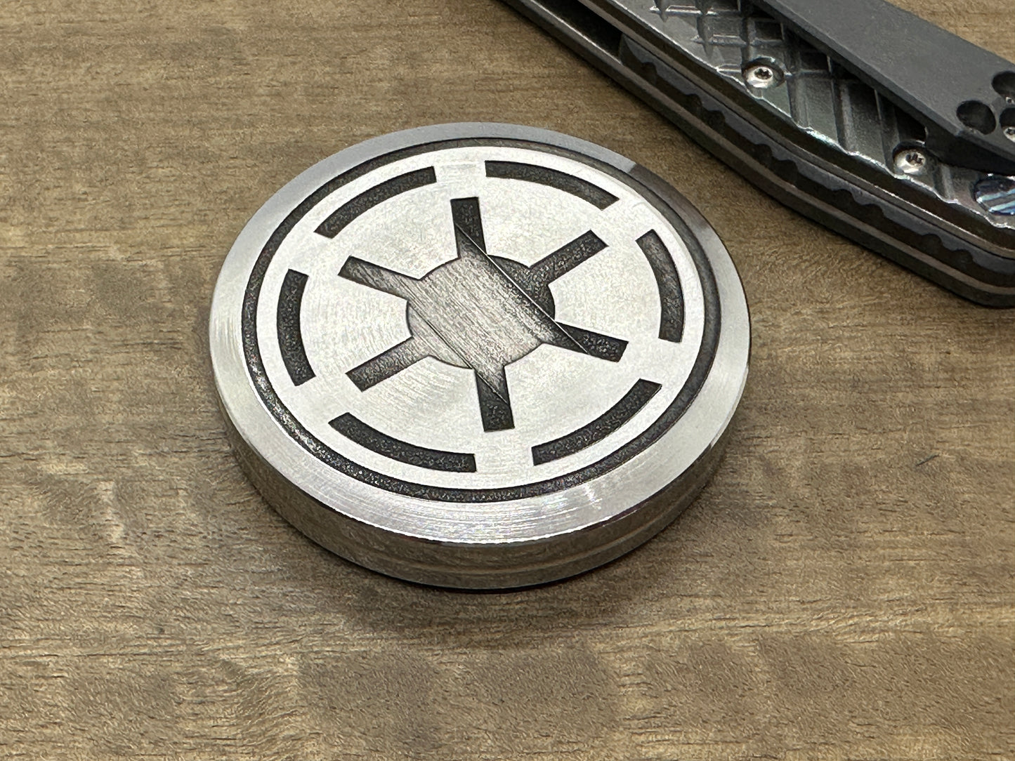 4 sizes Rebel Alliance vs Imperial Galactic Stainless Steel Worry Coin