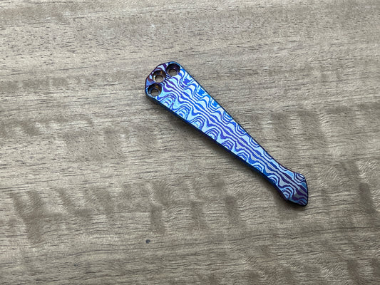 RIPPLE Flamed Spidy Titanium CLIP for most Benchmade models