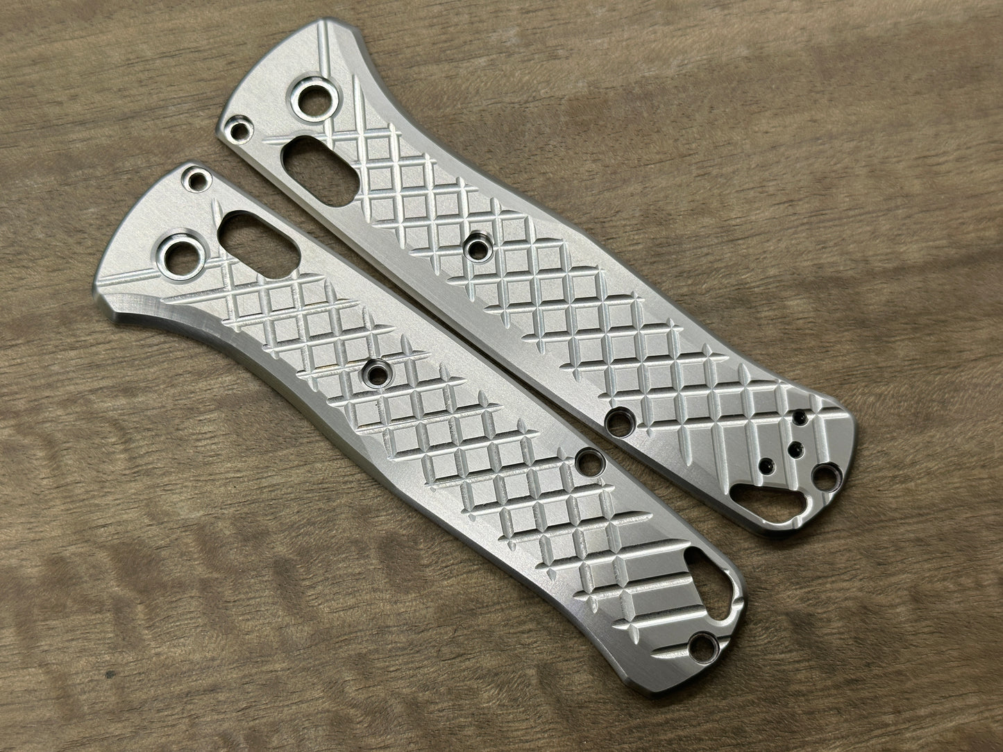 Titanium FRAG Cnc milled Scales for Benchmade Bugout 535