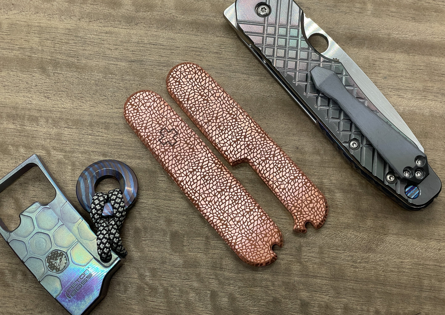 NEBULA 91mm Copper Scales for Swiss Army SAK