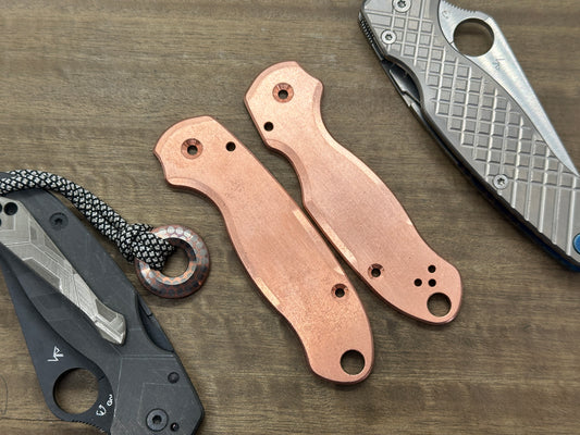 TUMBLED Copper Scales for Spyderco Para 3