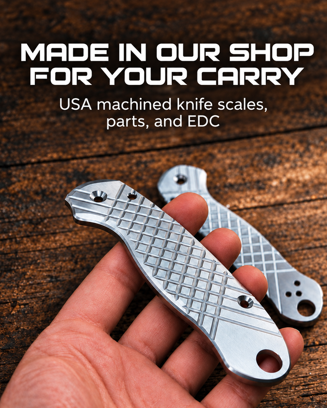 edc knife scales