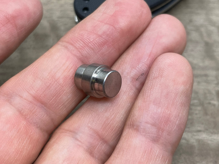 Titanium Lanyard Hole Plug<br>Spyderco PM2 & PM3