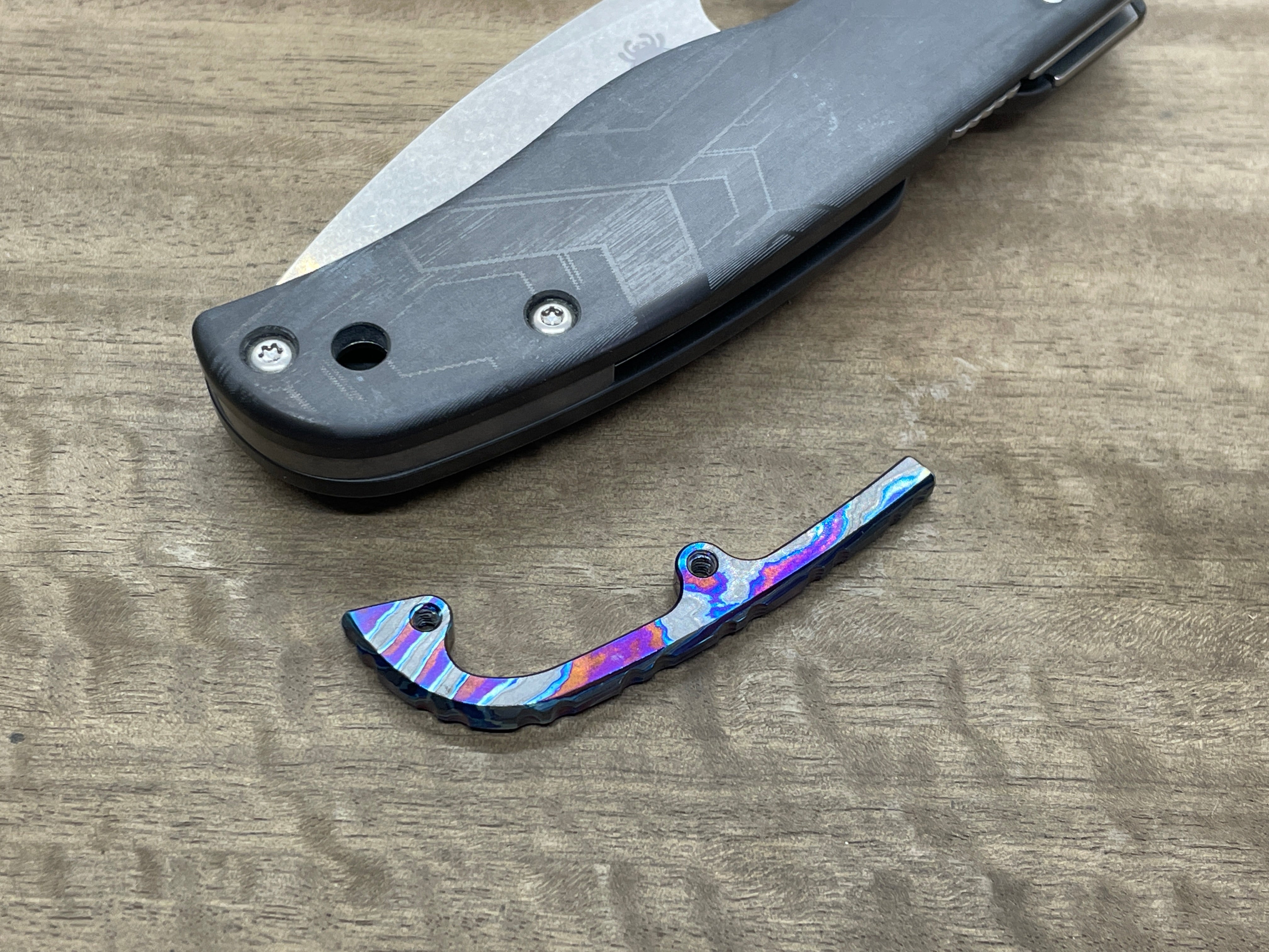 Spyderco Shaman ZircuTi Backspacer