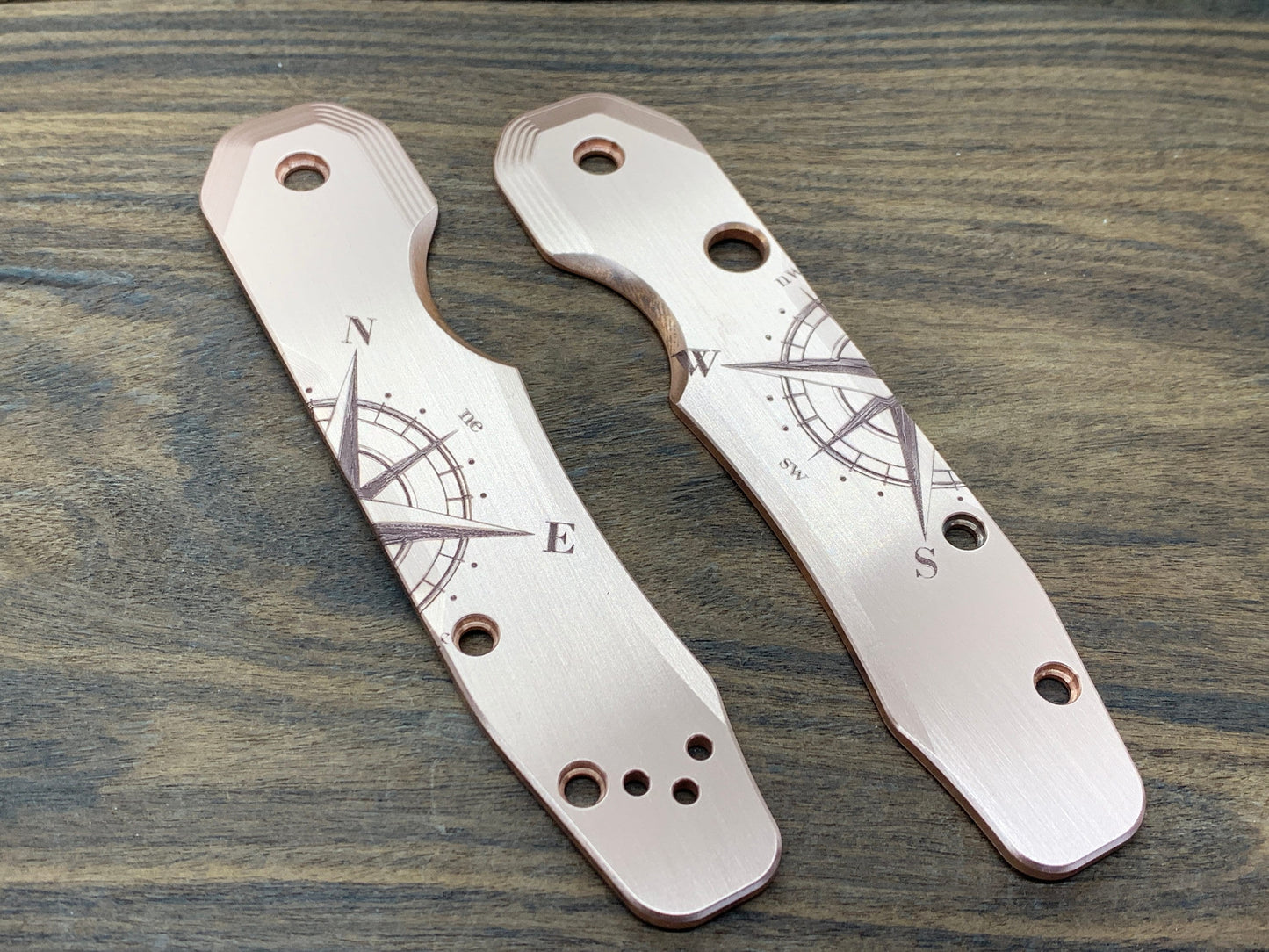 COMPASS Copper Scales for Spyderco SMOCK