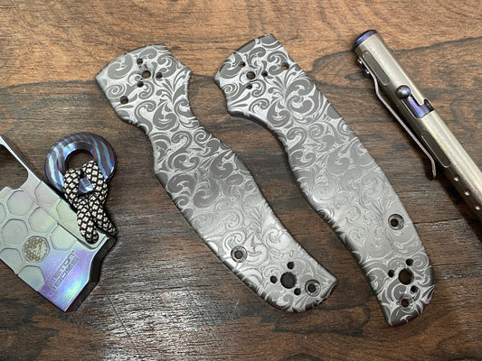 VICTORIA Black Zirconium Scales for SHAMAN Spyderco