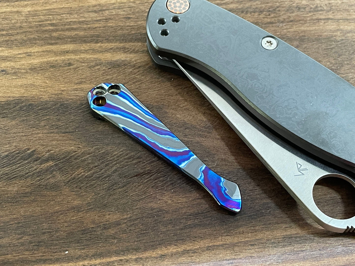 ZircuTi SPIDY Clip for most Spyderco models