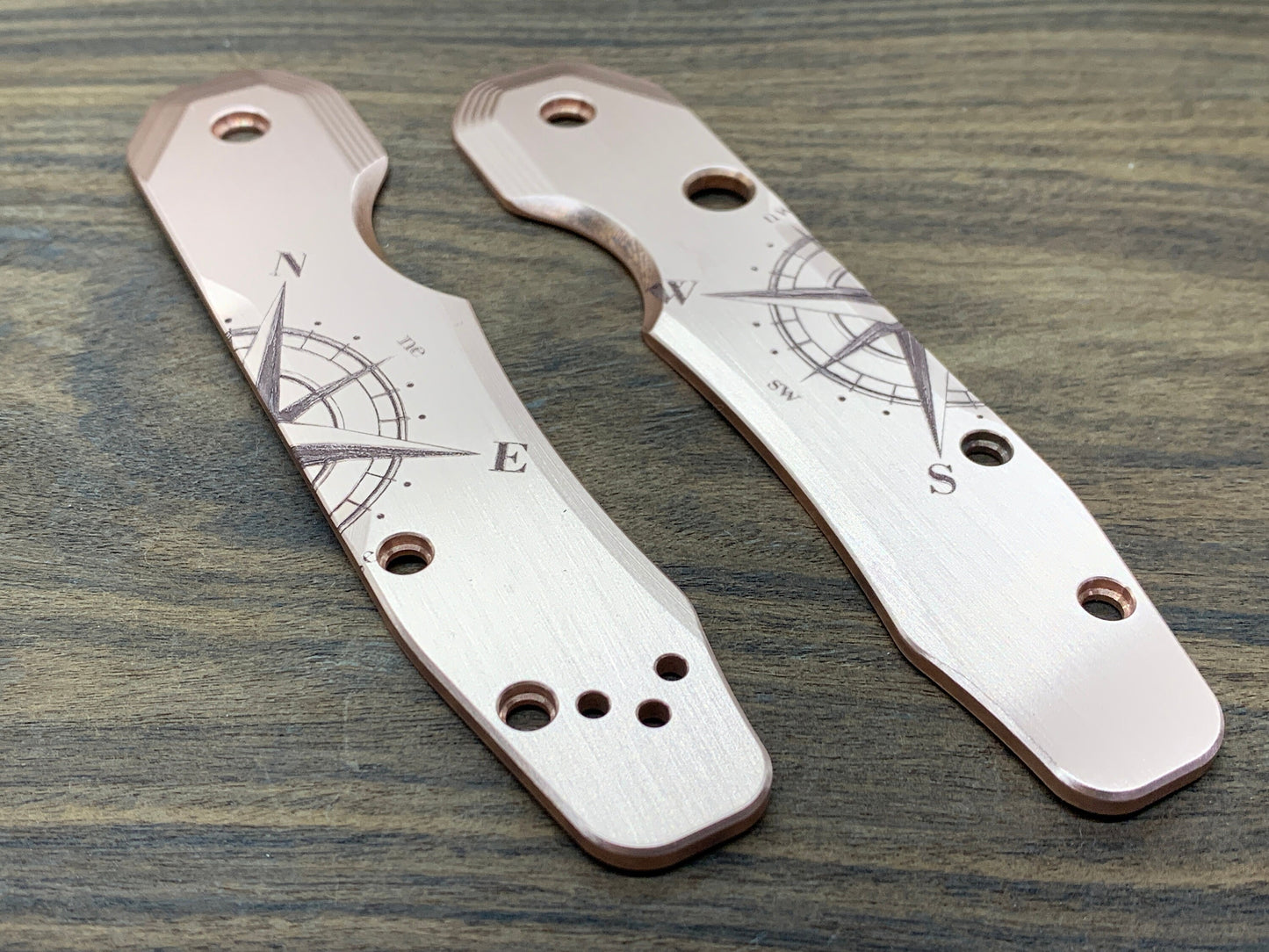 COMPASS Copper Scales for Spyderco SMOCK