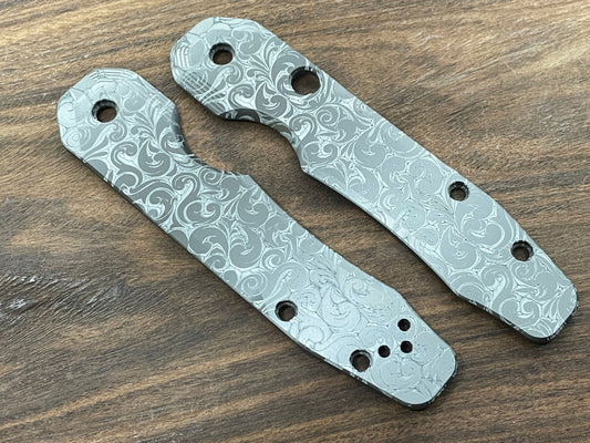 VICTORIA Black Zirconium Scales for Spyderco SMOCK