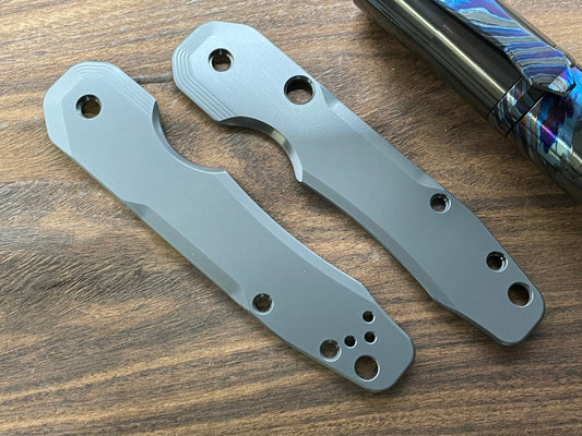 Black Zirconium Scales for Spyderco SMOCK