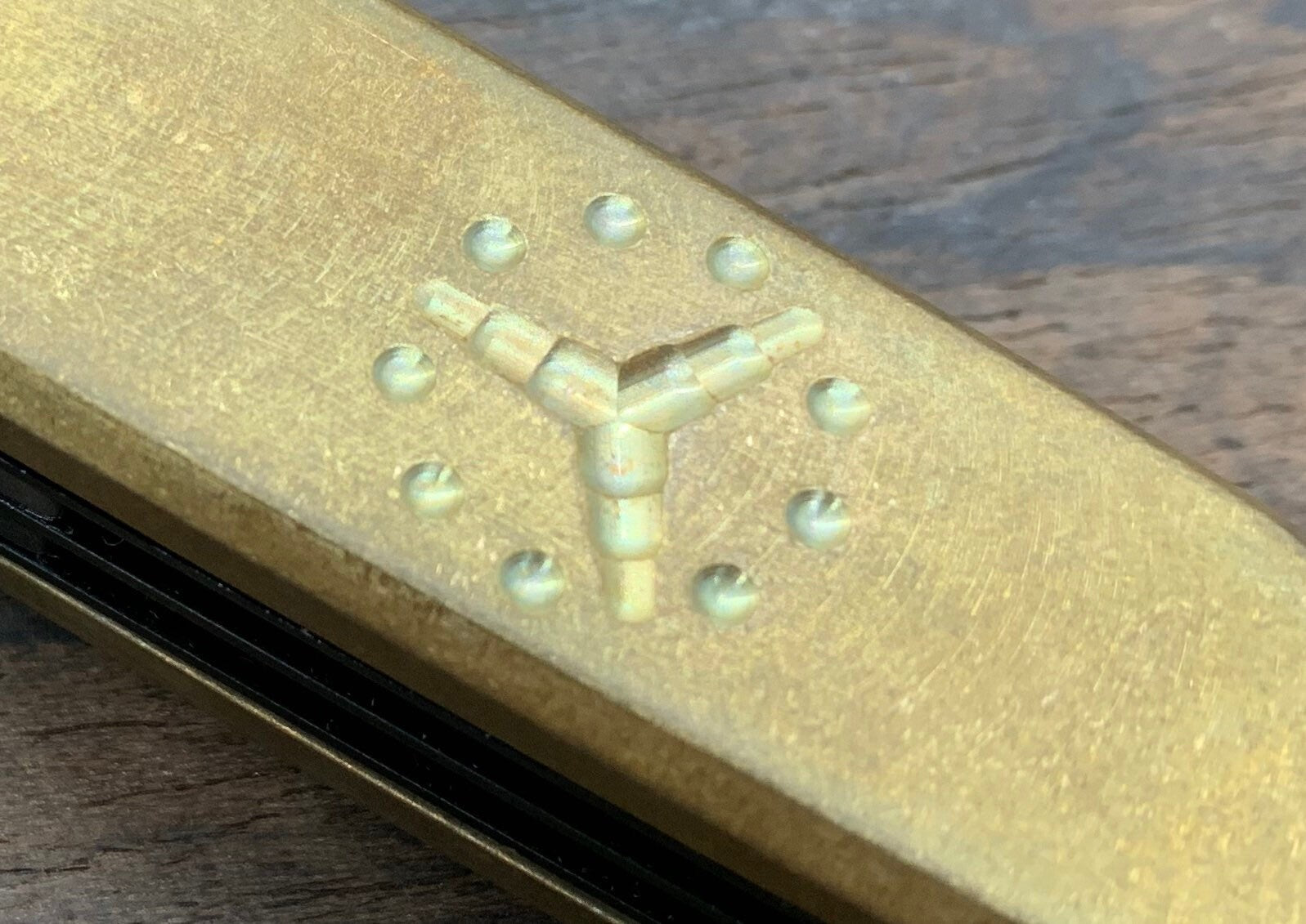 91mm Victorinox Swiss Army Knife Scales Brass Handles – SAK Parts