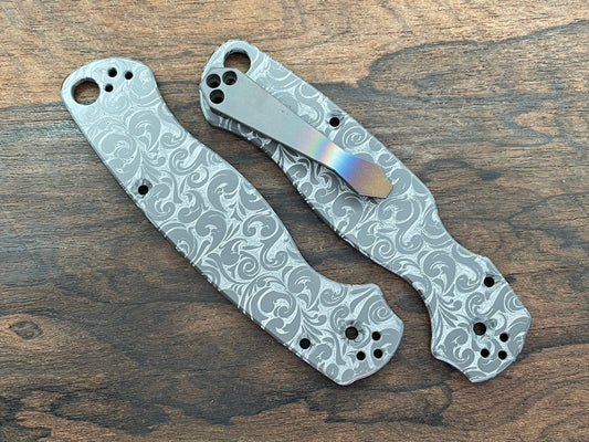 VICTORIA black Zirconium scales for Spyderco Paramilitary 2 PM2