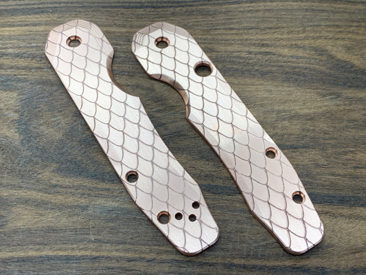 DRAGONSKIN Copper Scales for Spyderco SMOCK